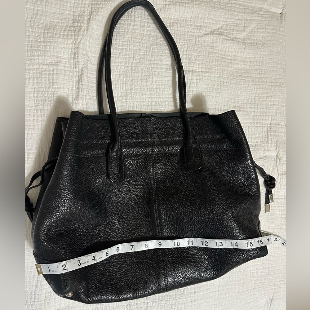 Large used, black Tod’s purse.